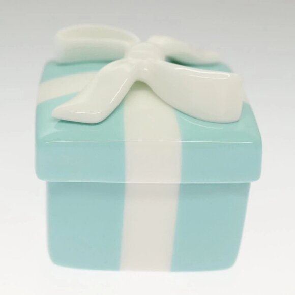 TIFFANY&Co. Blue box Pottery Blue Auth am8727 - Picture 3 of 16
